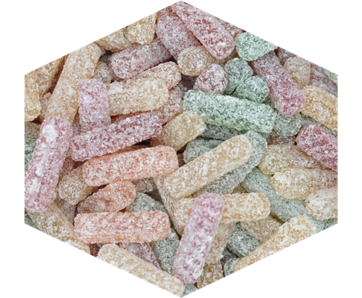 Zure staafjes Drop